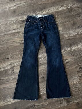Ariat Women’s Dark Blue Flare Jeans -